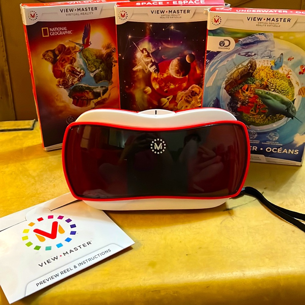View Master Virtual Reality wildlife space underwater oceans